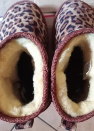 Stivaletti donna fantasia leopardata tg 36