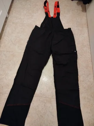 Peto anticorte SIP Protection Negro/Naranja