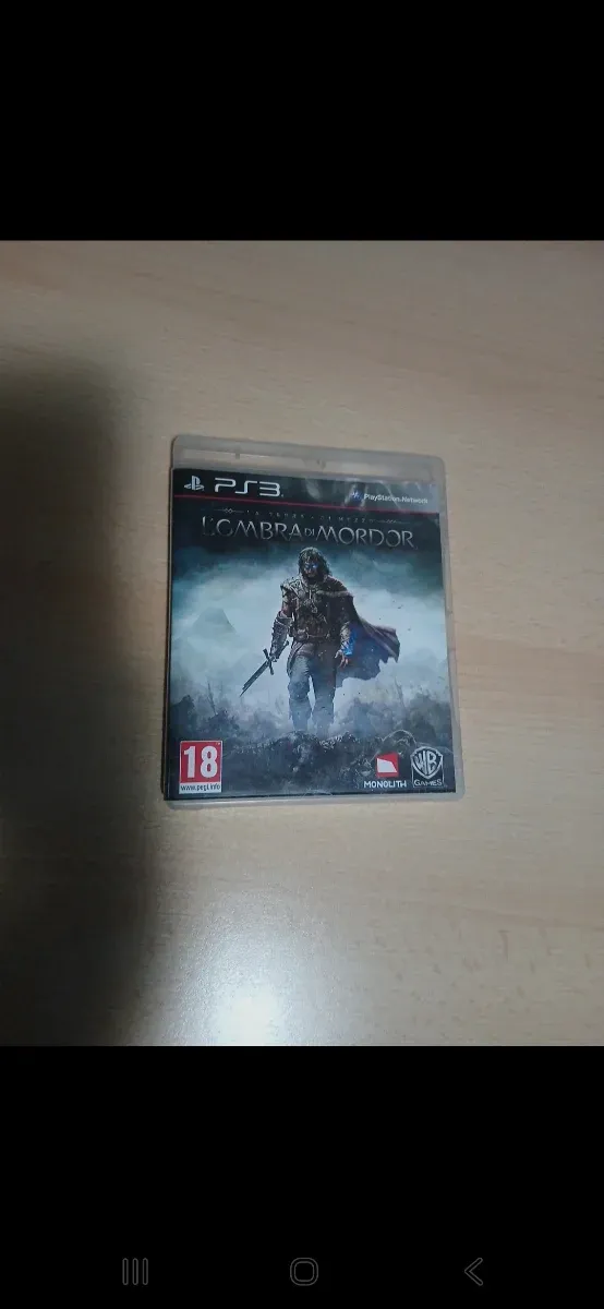 PS3 L'Ombra di Mordor. Prezzo trattabile
