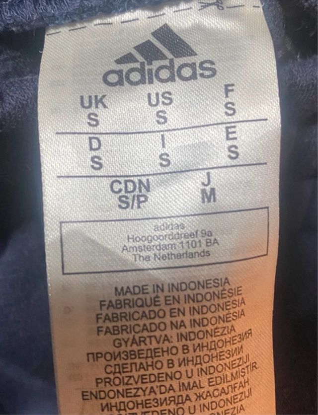 Pantalón Adidas azul