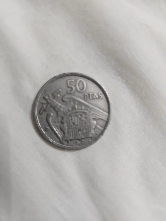 Moneda 50 Pesetas 1957 Franco