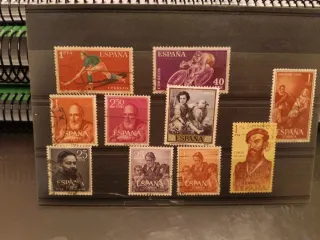 250 Sellos España 60s-90s Usados