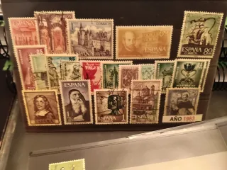 250 Sellos España 60s-90s Usados