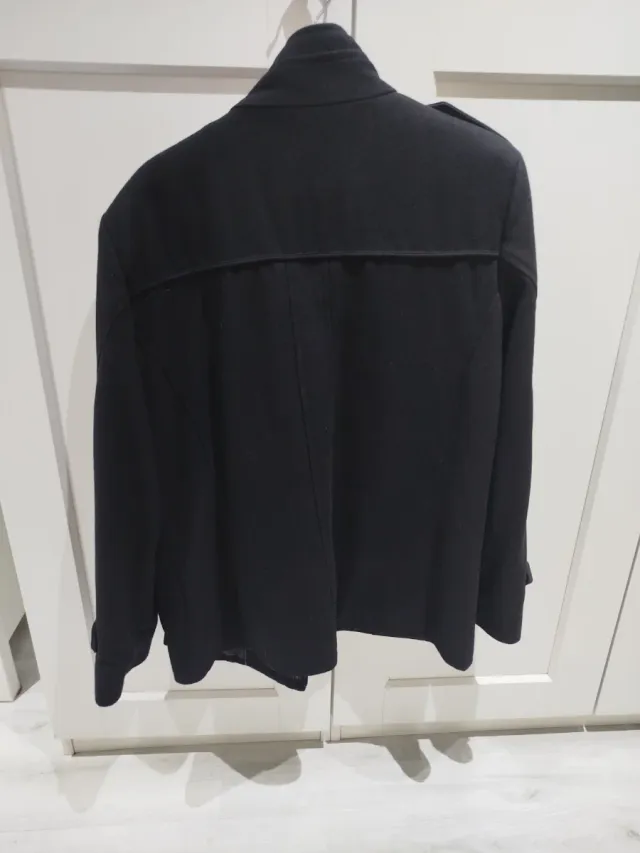 Abrigo paño Cedarwood State negro