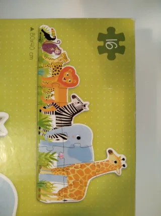 Puzzle XXL Goula Animales 16 piezas