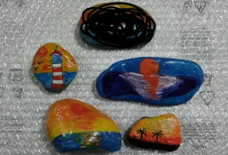 Dipinti a mano. Paesaggi marini