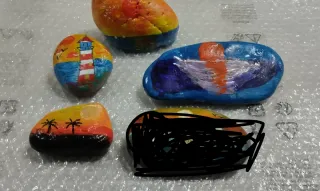 Dipinti a mano. Paesaggi marini