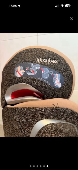 Silla de coche  Cybex grupo 2-3 hasta 36 kg