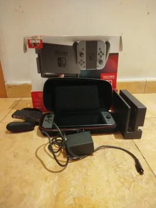 Nintendo Switch con accesorios