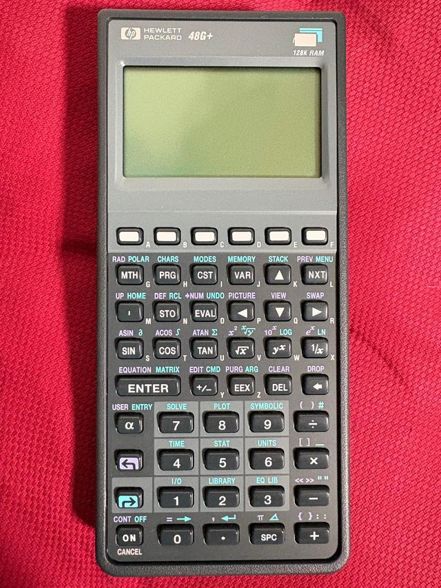 Calculadora Científica Hewlett Packard 48G+ 128KB