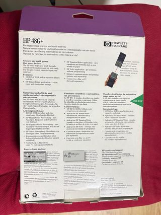 Calculadora Científica Hewlett Packard 48G+ 128KB