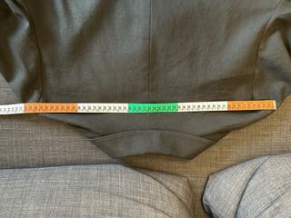 Abrigo largo gris Zara