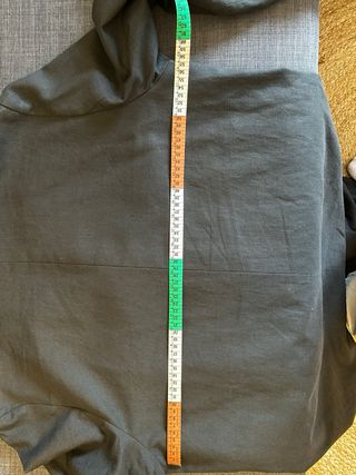 Abrigo largo gris Zara