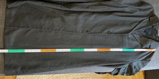 Abrigo largo gris Zara