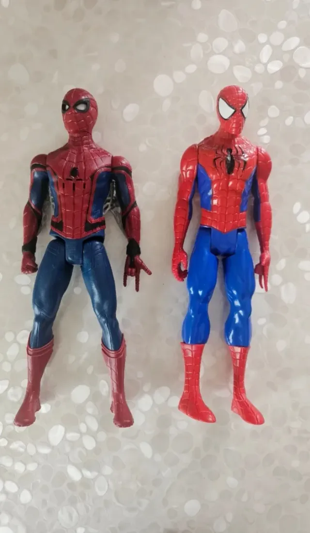 Lote Muñecos Marvel y Batman