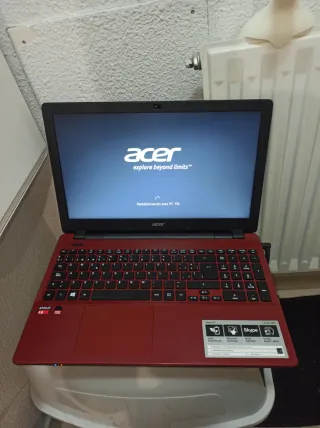 Acer Aspire E 15 Rojo con pantalla de 15.6"