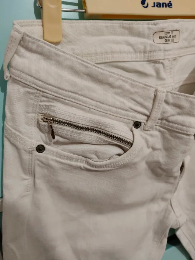 Vaqueros Pepe Jeans London Blancos