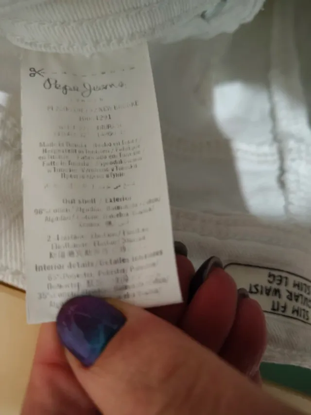 Vaqueros Pepe Jeans London Blancos