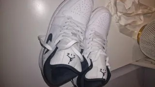 Jordan 1 Blancas Gris Negro