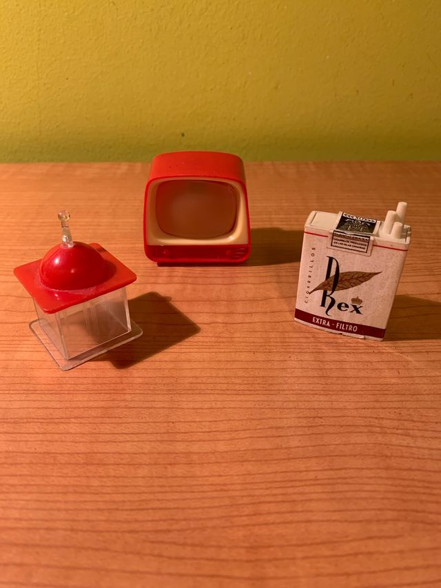 Lote objetos decorativos vintage