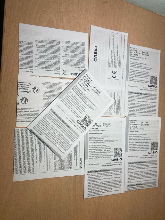 Calcolaatrice Casio fx-82MS