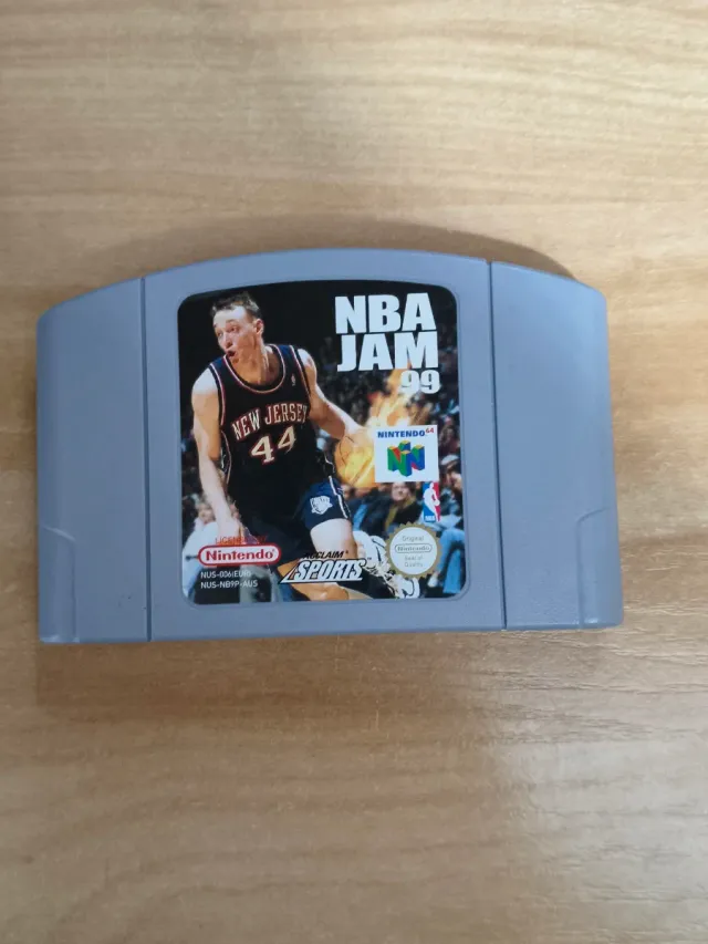 Cartuccia del gioco NBA Jam 99 N64 per Nintendo 64