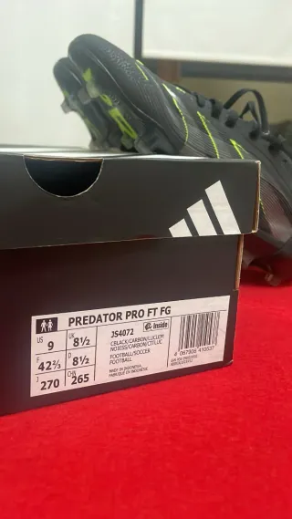 Botas Fútbol Adidas Predator Pro FT FG 42 2/3