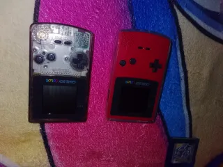 Nintendo Game Boy Color Rosa  y Transparente