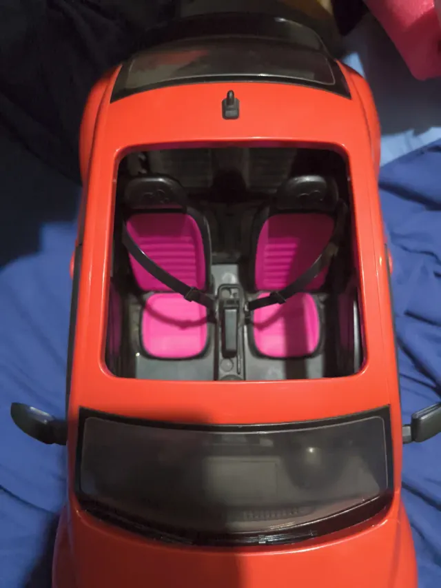 Coche Barbie Rojo