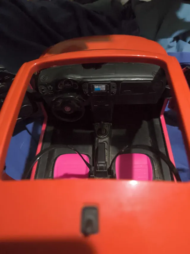 Coche Barbie Rojo