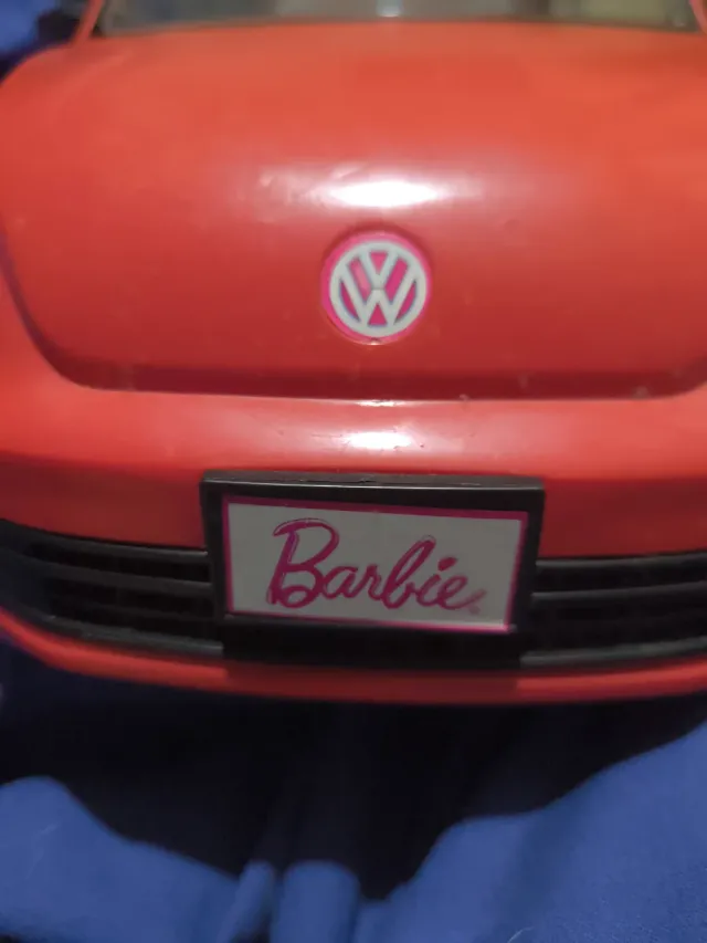 Coche Barbie Rojo