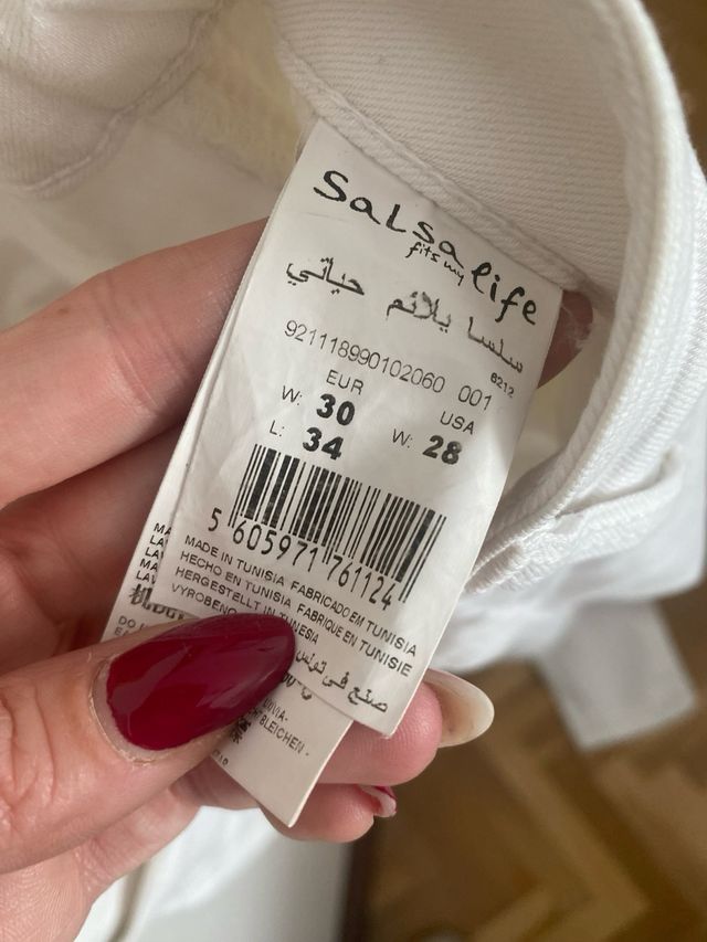 Vaqueros Salsa Blancos