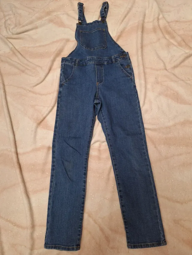 Peto vaquero Zara Kids niña Talla 10