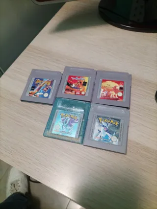 Pack 5 Juegos Game Boy Pokémon y Disney