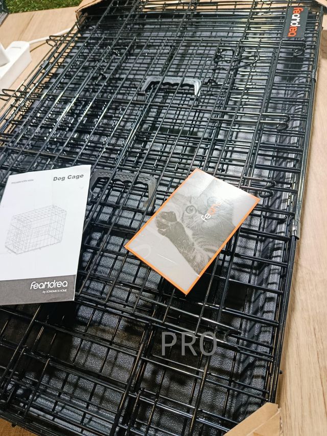 Feandrea PPD36BK JAULA PARA PERROS