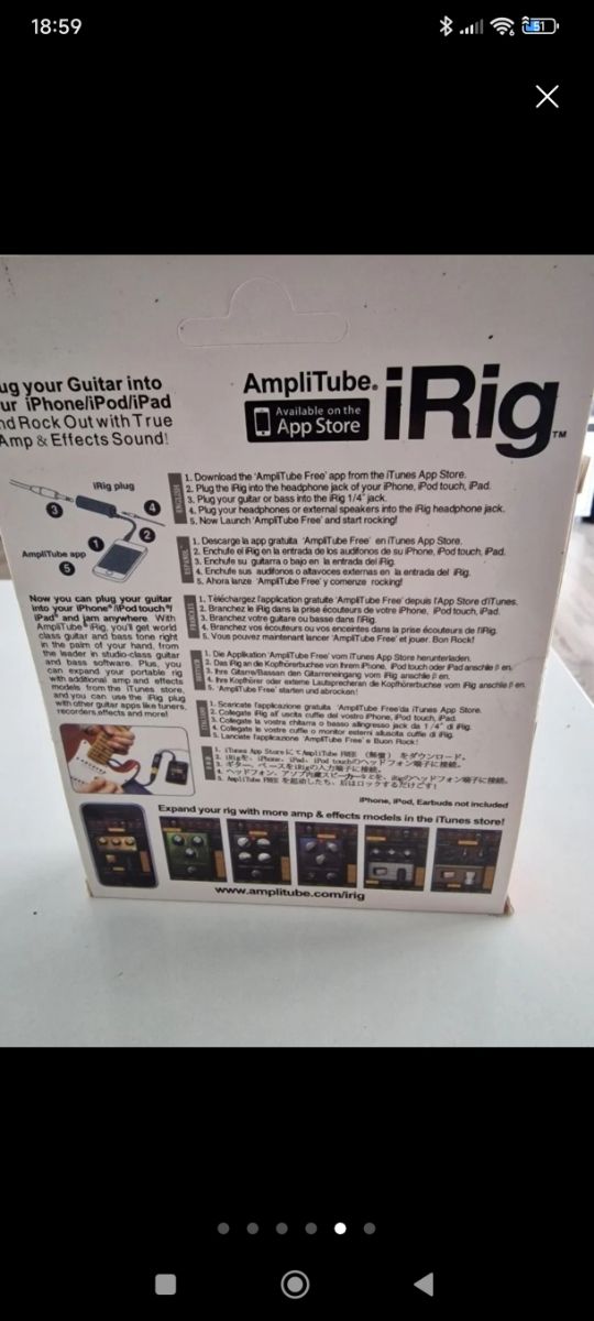 IK Multimedia iRig AmpliTube Guitarra