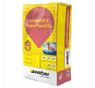 Mortero Impermeable Weberdry ImperflexGEL 15kg