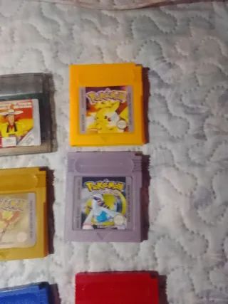 Lote Videojuegos Game Boy Pokémon