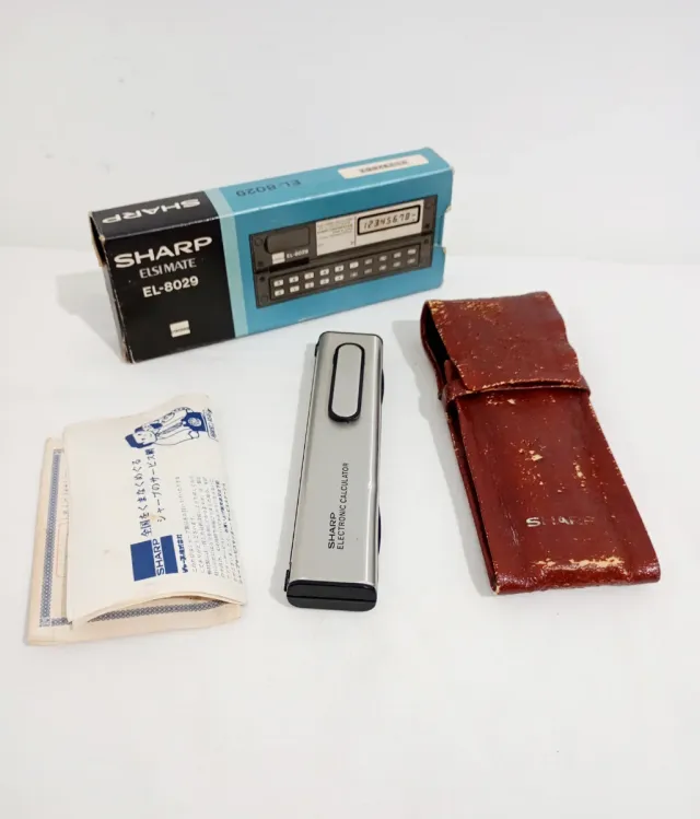 Calculadora Sharp Vintage EL-8029 Colección