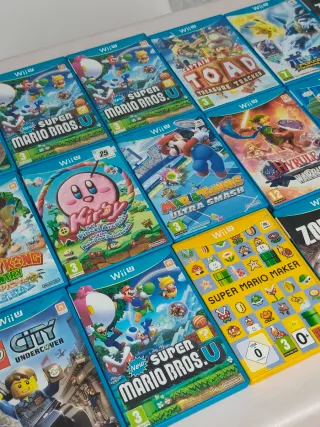 Consegna di giochi Nintendo Wii U
