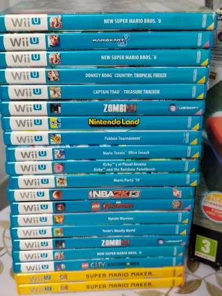 Consegna di giochi Nintendo Wii U