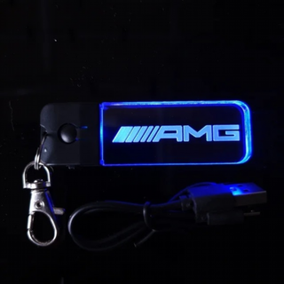 Llavero LED Mercedes Benz AMG Logo - Multicolor