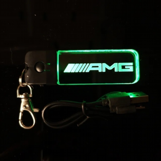 Llavero LED Mercedes Benz AMG Logo - Multicolor