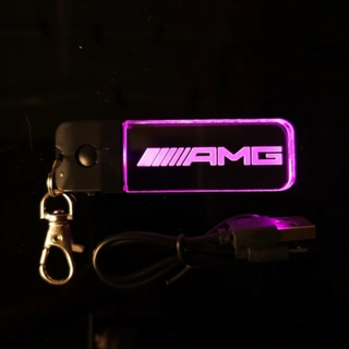 Llavero LED Mercedes Benz AMG Logo - Multicolor