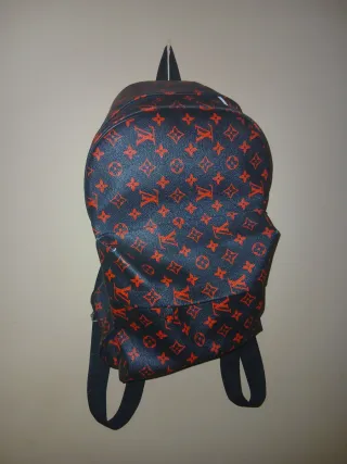 Mochila LV Negra y Roja