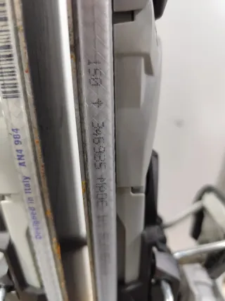 Esquís, bastones y funda