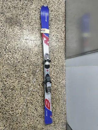 Esquís, bastones y funda