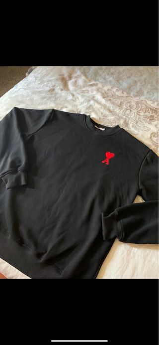 Sudadera Ami Paris Negra