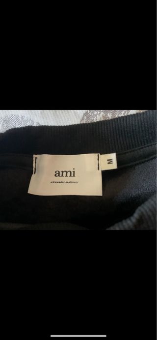 Sudadera Ami Paris Negra