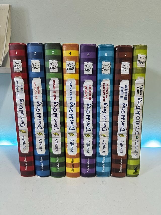 Diario de Greg del 1 hasta el 8